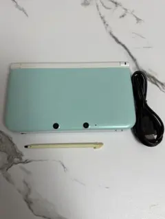 【ジャンク】Nintendo 3DS LL 本体 ミント×ホワイト