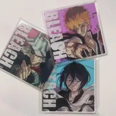 朽木ルキア BLEACH カラ鉄 カラオケの鉄人 コースター クリアファイル