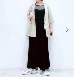 LEPSIM 2WAYリブタンク　ボーダー　Ｌのサムネイル