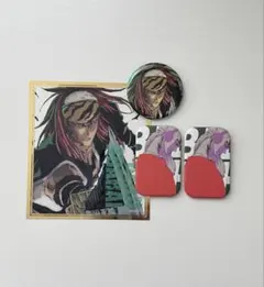 BLEACH WORLD マット缶バッジ 日番谷冬獅郎 阿散井恋次 2点セット