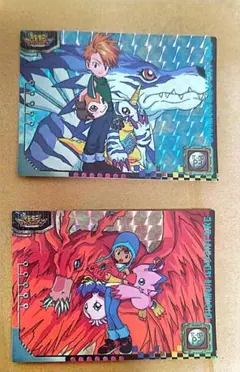 デジモンアドベンチャー ヤマト 空 ピヨモン ガブモン カードセット