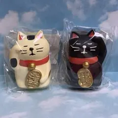 うとうと招き猫 （三毛猫 & 黒猫 ）2点set コンコンブル