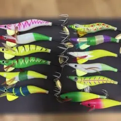 タコエギ餌13本セット まとめ売りのサムネイル