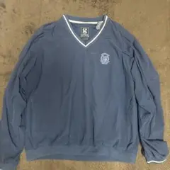 GEAR FOR SPORTS ナイロンジャケット Vネック ネイビー
