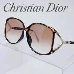 Christian Dior サングラス ブラウン キャットアイ - メルカリ