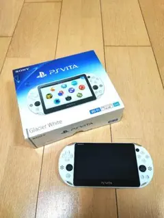 PS Vita PCH-2000 グレイシャーホワイト Wi-Fi 付属品完備