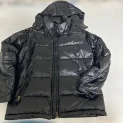 希少 本革 SPRAZZO レザーダウン リアルレザー ジャケット 牛 黒 