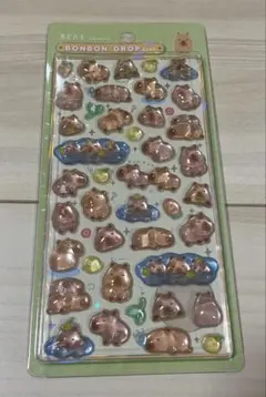 ボンボンドロップシール　カピバラ　クーリア BONBON DROP