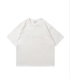BLESSÜ 刺繍ロゴ Tシャツ ホワイト