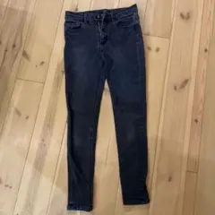 JEANASIS ダークグレー スキニーデニム Sサイズ
