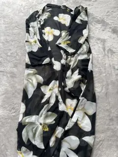 花柄ロングシャツ カーディガン 新品未使用