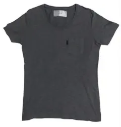 AKM ポケット付き クルーネック Tシャツ グレーのサムネイル