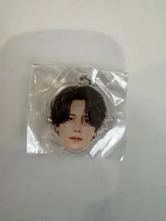 INI XQUARE 藤牧京介 カプセルトイ 顔 アクリルキーホルダー