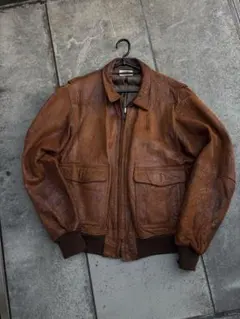 BANANA REPUBLIC 80sブラウンレザージャケット