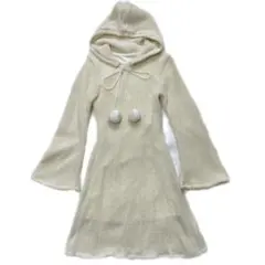 00s フェアリーグランジ 森ガール フード付きワンピース coquette