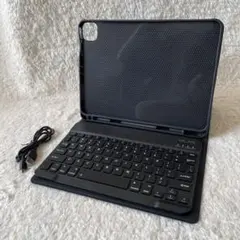 【美品】iPad用 Bluetooth キーボード ケース付 充電ケーブル付属
