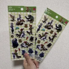 ズートピア シール 2枚セット