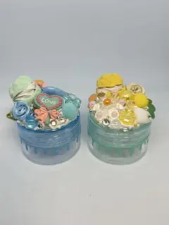 デコ☆スイーツ小物入れ2個セット
