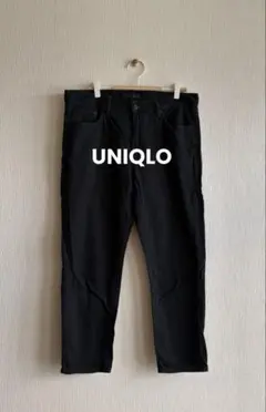 UNIQLO スリムボーイフレンド ジーンズ ブラック 28（71cm）のサムネイル