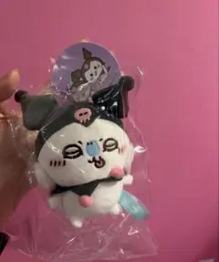 ちいかわ サンリオキャラクターズ ぬいぐるみ クロミ×モモンガ