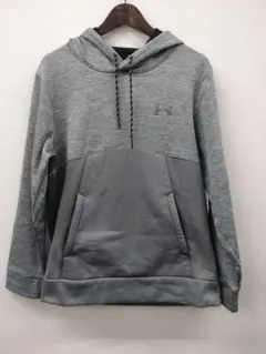 (10) Under Armour フード付きスウェットパーカー グレー