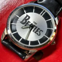 限定 BEATLES ビートルズ ロゴウォッチ ほぼ未使用 ケース入 1997年 