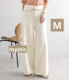 mystic ミスティック ツイルカラーパンツ デニムパンツ フレアデニム