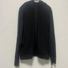 ユニクロ　エアリズムUVカットフルジップパーカ　ブラック　XXL 2XL 黒