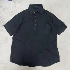 レア 00s GAP ギャップ 麻 ハーフボタン シャツ 胸ポケット M