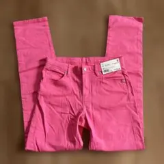 UNIQLO カラー スキニーフィット ジーンズ 150サイズ ピンク