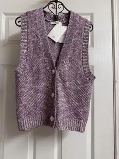 ジャーナルスタンダード購入　ミックスニット　ベスト