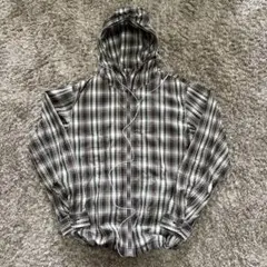 OLD UNIQLO チェック ジップパーカー XL y2k