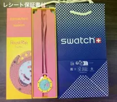 ロイヤルポップ　スウォッチ　Swatch ピンク　イエロー　　Otg Rozのサムネイル