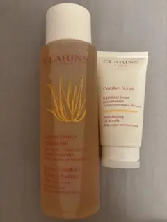 クラランス化粧水&スクラブ