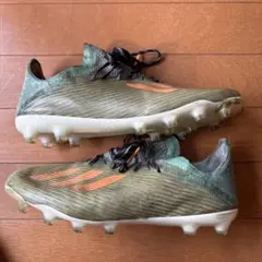 adidas X 19.1 サッカースパイク グリーン/オレンジ