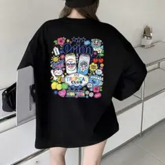 Orion TROPICAL CLUB 長袖Tシャツ ブラック L