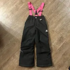 ZERO POSUN 子ども用スキーウェア 黒7/8才【120㎝】