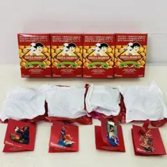 【袋未開封品】母をたずねて三千里 とろけるチーズのまあるいピザパン　4種セット①