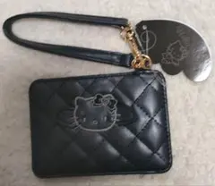 【新品】HELLO KITTY♡パスケース入れ ブラック