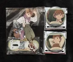 ダンジョン飯 ラッキー缶バッジBOX BIGアクリルスタンド チルチャック ほか