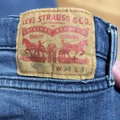 LEVI STRAUSS & CO. 502 ストレートデニム W34 L32