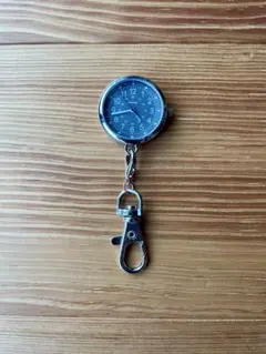 Little magic 懐中時計 グレー　未使用品　日本製クォーツ　予備電池付