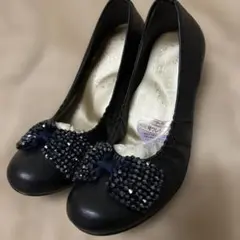 FIRSTCONTACT パンプス ビジュー付き　22センチ 小さいサイズ