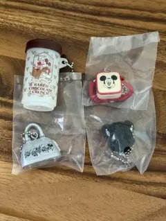 ディズニー　バッグコレクション　ガチャガチャ　ミニチュアチャーム　まとめ売り