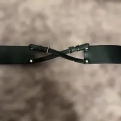 EATME フェイクレザークロスベルト