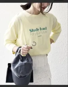SHIPS any 別注MONMIMI 洗濯可能ロゴプリントロンTEE 25SSのサムネイル