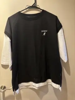 KANGOL レイヤードデザイン Tシャツ Mサイズのサムネイル
