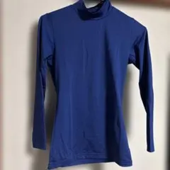 XG 青 長袖タートルネック アンダーシャツ S