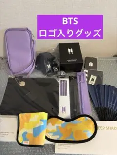 公式　 BTS ロゴグッズ　まとめ売り　ポーチ、キャップ型キーリング、マステ他