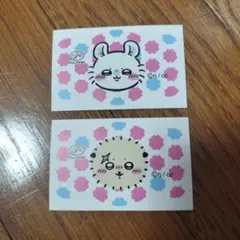 ちいかわコラボミルキー　むちゃうまヨーグルト味アイス　ステッカーモモンガ ラッコのサムネイル